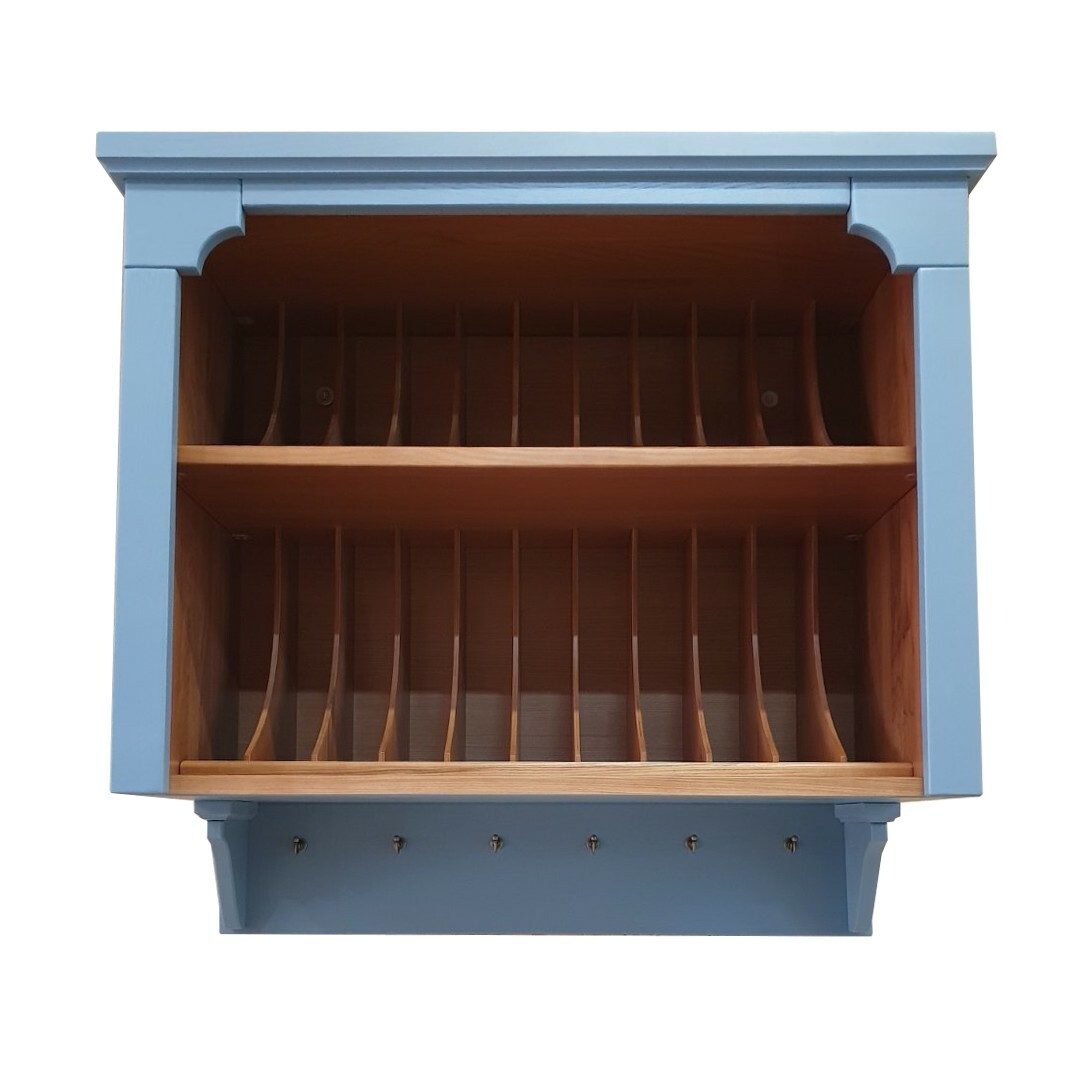 Навісна вітрина для посуду